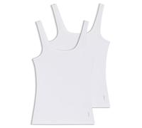 HUGO Damen Twin Vest Top, White100, L EU