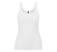 Tanktop HUGO UNDERWEAR "TWIN VEST" Gr. L (40), weiß (white 100) Damen Tops (84225613-L) white 100