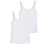 HUGO Damen Twin Vest Top, White100, XL EU