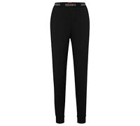 HUGO Pyjama-Hose aus Stretch-Jersey mit Logo-Bund - Style UNITE_PANTS, 50490703 Schwarz L