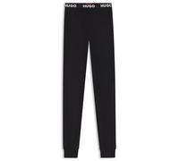 HUGO Damen Unite_Pants Pyjama Pant, Black1, S EU