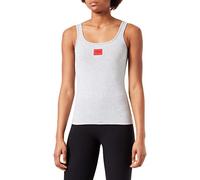 Trägertop HUGO UNDERWEAR "VEST RED LABEL" Gr. XS (34), grau (medium grey) Damen Tops (99032258-XS) medium grey