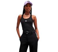 HUGO Modern Logo Damen Tanktop schwarz - S