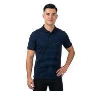 HUGO Poloshirt aus Baumwoll-Piqué mit Querstreifen - Style Demspolo, 50563805 Schwarz / Dunkelblau S