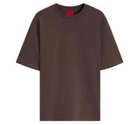 HUGO Oversize-Fit T-Shirt aus Baumwolle mit Logo-Mix - Style Devrolo, 50568251 Braun XL