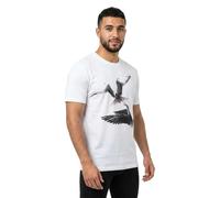HUGO T-Shirt aus Baumwoll-Jersey mit Tier-Artwork - Style Dirunn, 50564143 Weiß M