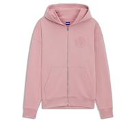 HUGO Hoodie aus Baumwoll-Terry mit Reißverschluss und Logo-Prägungen - Style Doa_B_3, 50553980 Hellrosa M