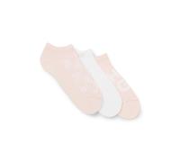 Sneakersocken HUGO UNDERWEAR, Damen, Gr. 39-42, light, pastel pink 688, Baumwollmischung, normal, Socken Sneakersocken, verstärkte Fersen- und Zehenpartie (81844552-39) light, pastel pink 688