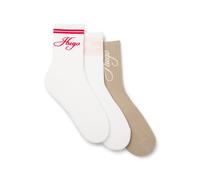 HUGO Dreierpack kurze Socken aus Baumwoll-Mix - Style 3P QS SPORTYLOG CC W, 50564636 Gemustert 35-38