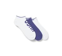 HUGO Dreierpack Sneakers-Socken mit Logos - Style 3P AS LOGO CC, 50544506 Weiß / Blau 43-46