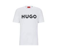 Hugo Dulivio Kurzarm-t-shirt M Open White