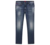HUGO Dunkelblaue Slim-Fit Jeans aus bequemem Stretch-Denim - Style HUGO 708, 50555182 Dunkelblau 31/32