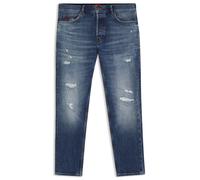 HUGO Dunkelblaue Tapered-Fit Jeans aus Stretch-Baumwolle - Style HUGO 634, 50561463 Dunkelblau 33/32
