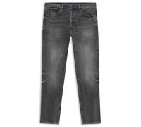 HUGO Dunkelgraue Tapered-Fit Jeans aus Stretch-Denim - Style Brody, 50529181 Grau 35/34