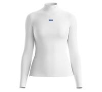 HUGO Damen Langarmshirt mit Baumwolle, weiss, Gr. M