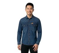 HUGO Oversized Hemd aus Baumwoll-Denim - Style Ebant, 50565401 Blau XS