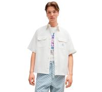 Freizeithemd mit Brusttasche Modell 'Ekyno' XXL men Weiss