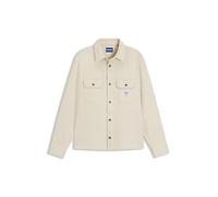 HUGO Oversized Overshirt aus ecru Denim - Style Ekynone, 50560699 Natur M