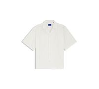 Hugo Eligino 10278678 Kurzarmhemd XL Open White