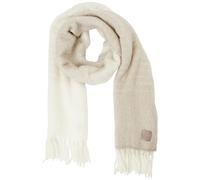 HUGO Oversized Schal mit gebürstetem Finish und Chunky-Fransen - Style Elyza_46*200, 50551646 Hellbeige ONESI