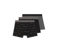 HUGO Eng anliegende Boxershorts aus Stretch-Baumwolle im Dreier-Pack - Style BOXERBR TRIPLET GIFT, 50549177 Schwarz / Grau XL