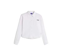 HUGO Verkürzte Relaxed-Fit Bluse aus Oxford-Baumwolle - Style Enigma_B, 50569867 Weiß 38