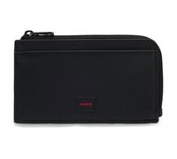 HUGO Kartenetui aus Kunstleder mit Münzfach und Reißverschluss - Style ETHON_Zip Card Case, 50563791 Schwarz ONESI