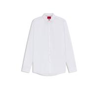 HUGO Extra-slim-fit Hemd aus Baumwoll-Popeline mit Cutaway-Kragen - Style Erondo, 50389769 Weiß 45