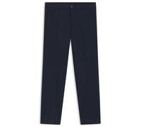 HUGO Extra Slim-Fit Hose aus filigran bedrucktem Stretch-Jersey - Style Hesten253F1X-H, 50544601 Dunkelblau 56