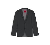 HUGO Extra Slim-Fit Jacke aus elastischem Woll-Mix - Style ArtiM204X, 50446523 Dunkelgrau 54