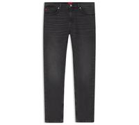 HUGO Herren 734 Extra Slim-Fit Jeans aus grauem Stretch-Denim Grau 32/32