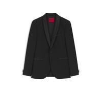 HUGO Extra Slim-Fit Sakko aus elastischem Woll-Mix - Style Arti224E1X, 50476333 Schwarz 50