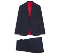 HUGO Herrenanzug Extra Slim Fit aus reiner Wolle 50540141 4063546704296-48, dunkelblau, 56