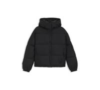 Steppjacke HUGO BLUE "Farida", Damen, Gr. M, schwarz (schwarz 001), Web, Obermaterial: 100% Polyamid, unifarben, casual, relaxed fit hüftlang, hoch geschlossener Ausschnitt, Langarm elastischer Bund,
