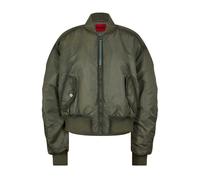 Hugo - "Ferida" Bomberjacke für Damen, Wattiert, Satin (Grün) S