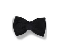 HUGO Fliege aus samtenem Baumwoll-Jacquard - Style Bow tie velvet, 50532211 Schwarz ONESI