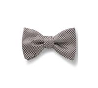 HUGO Fliege aus Seide mit Jacquard-Karo - Style Bow tie dressy, 50557319 Grau ONESI