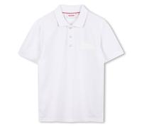 HUGO G00443 Poloshirt für Jungen, Weiß, 6 Jahre