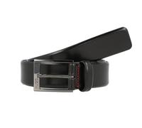 Hugo Garney Gürtel Leder 90 cm schwarz