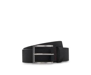 HUGO Genarbter Ledergürtel - Style G r_Sz35, 50568451 Schwarz 120