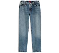 HUGO Barrel-Fit Jeans aus soft gewaschenem blauem Denim - Style Gennie, 50567758 Blau 25/32
