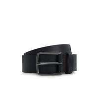HUGO Gürtel aus Leder mit Dornschließe - Style Gerik-Lam_Sz35, 50548348 Dunkelblau 85
