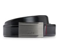 HUGO Gexter-L Sz30 Leather Belt W110 Black