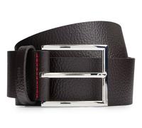 HUGO Giaspo-Gr Sz40 Leather Belt W90 Dark Brown