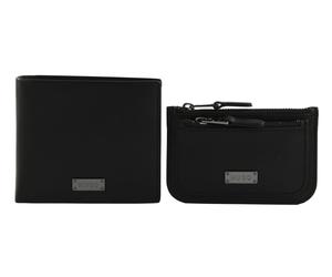 HUGO Gift Set Card Wallet / Coin Case Black