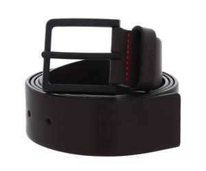 HUGO Gionios Sz40 Leather Belt W85 Dark Brown