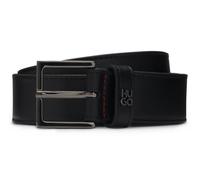 HUGO Giove-HU-GO-StG Sz35 Leather Belt W95 Black