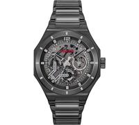 HUGO "GRAIL SKELETON" Armbanduhr, Quarzuhr, Herrenuhr, Datum, Edelstahlarmband (18426326-0)