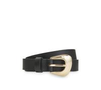 Ledergürtel HUGO "Prisci Sz25", Damen, Gr. 95, schwarz 001, Leder, unifarben, Gürtel Ledergürtel, aus italienischem Leder (28499063-95) schwarz 001
