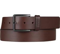 HUGO Gürtel Herren Glattleder braun, 110 CM (36 INCH)